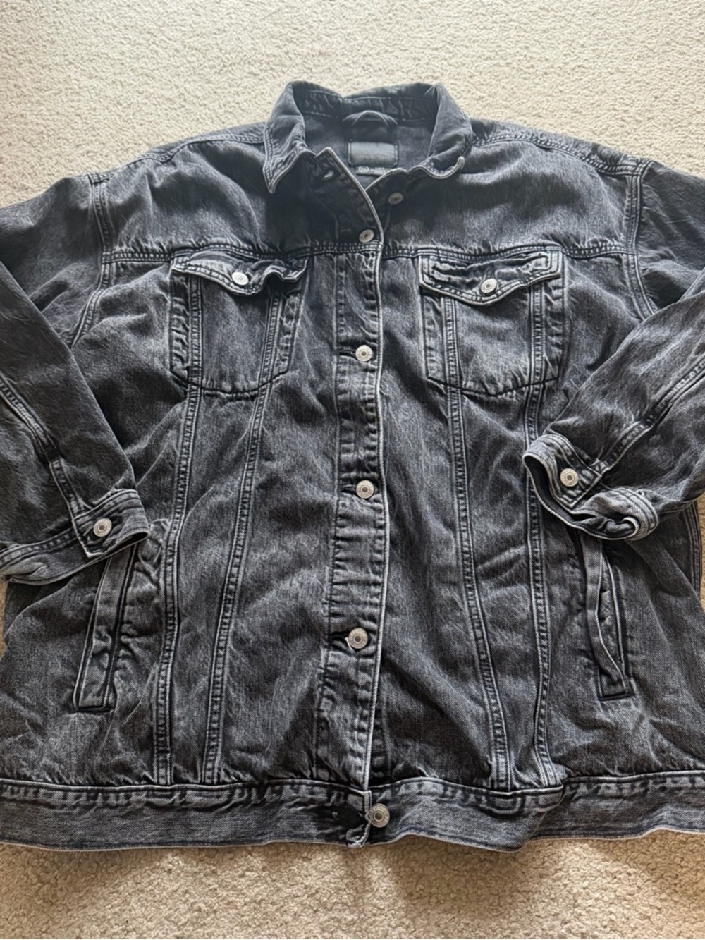 AMERICAN EAGLE BLACK DENIM JACKET! ✨